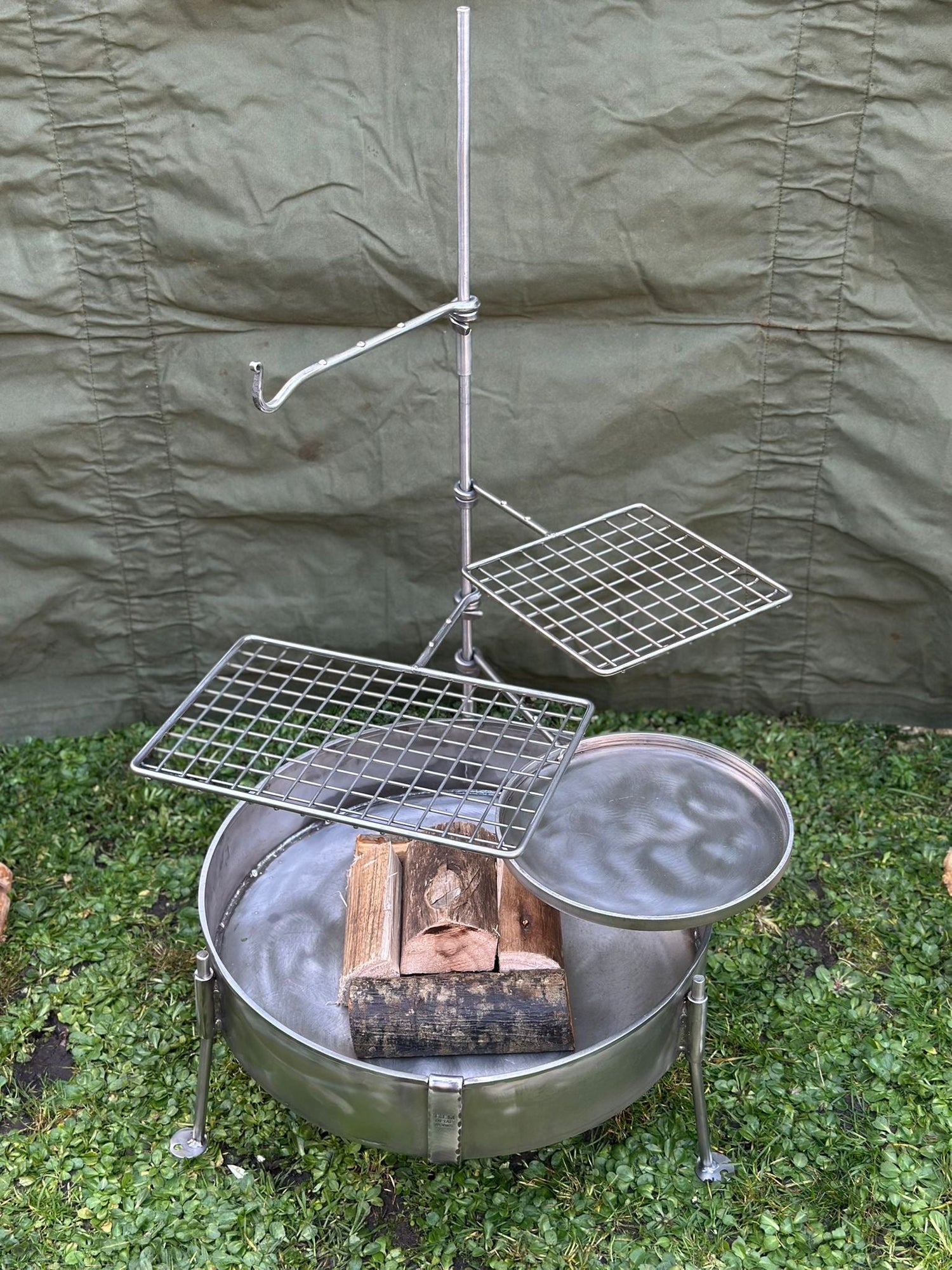 Stainless Steel Accessories for 50cm Fire Pits & Cook Stations