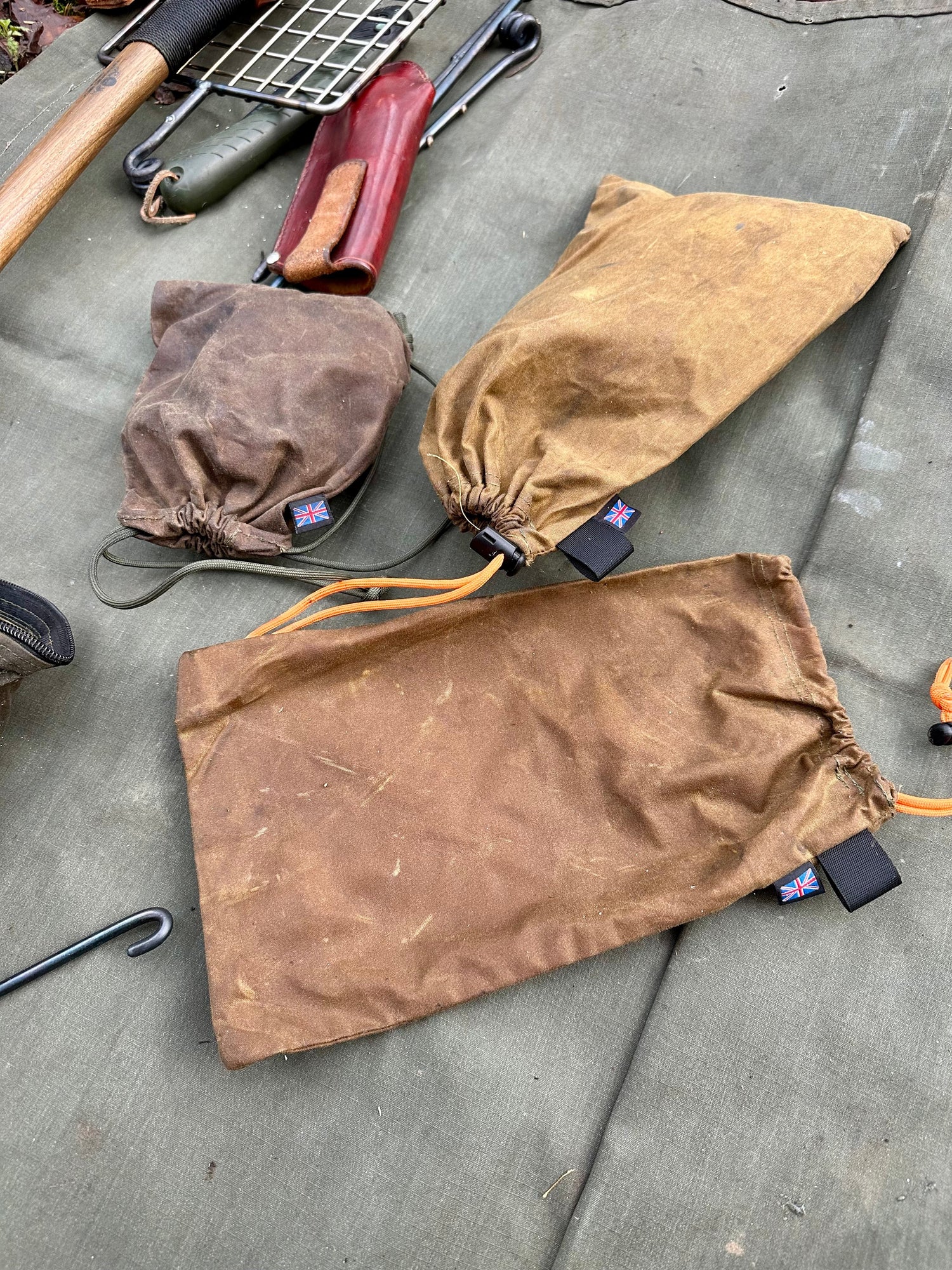 Carrying Bags Made from David Friars