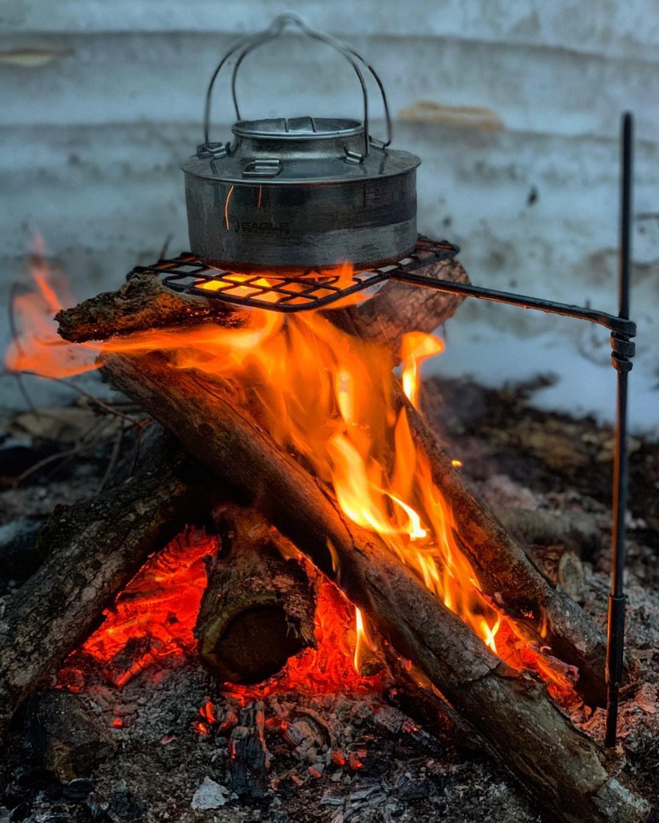Fire Anchors and Campfire Swing Arms