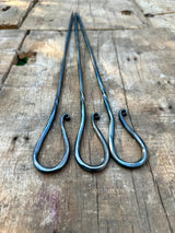 Crafted using traditional methods, from the forge to the anvil, these BBQ skewers are an ideal gift for any grilling enthusiast