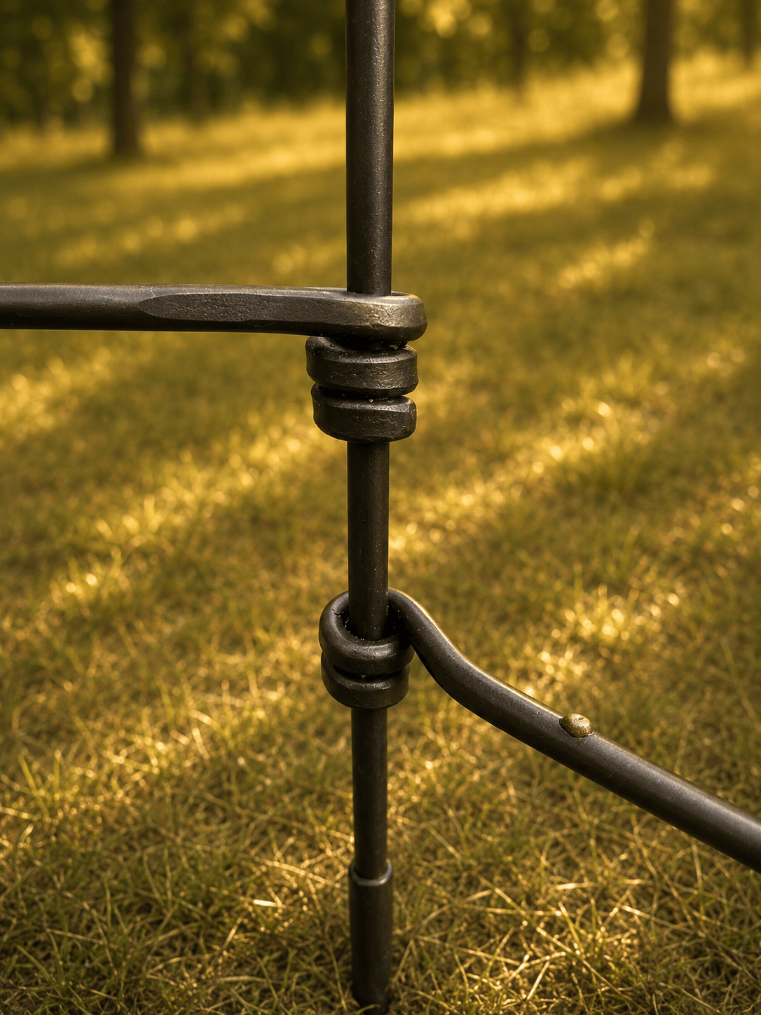 The Original Pan Mini Fire Anchor for Outdoor Cooking