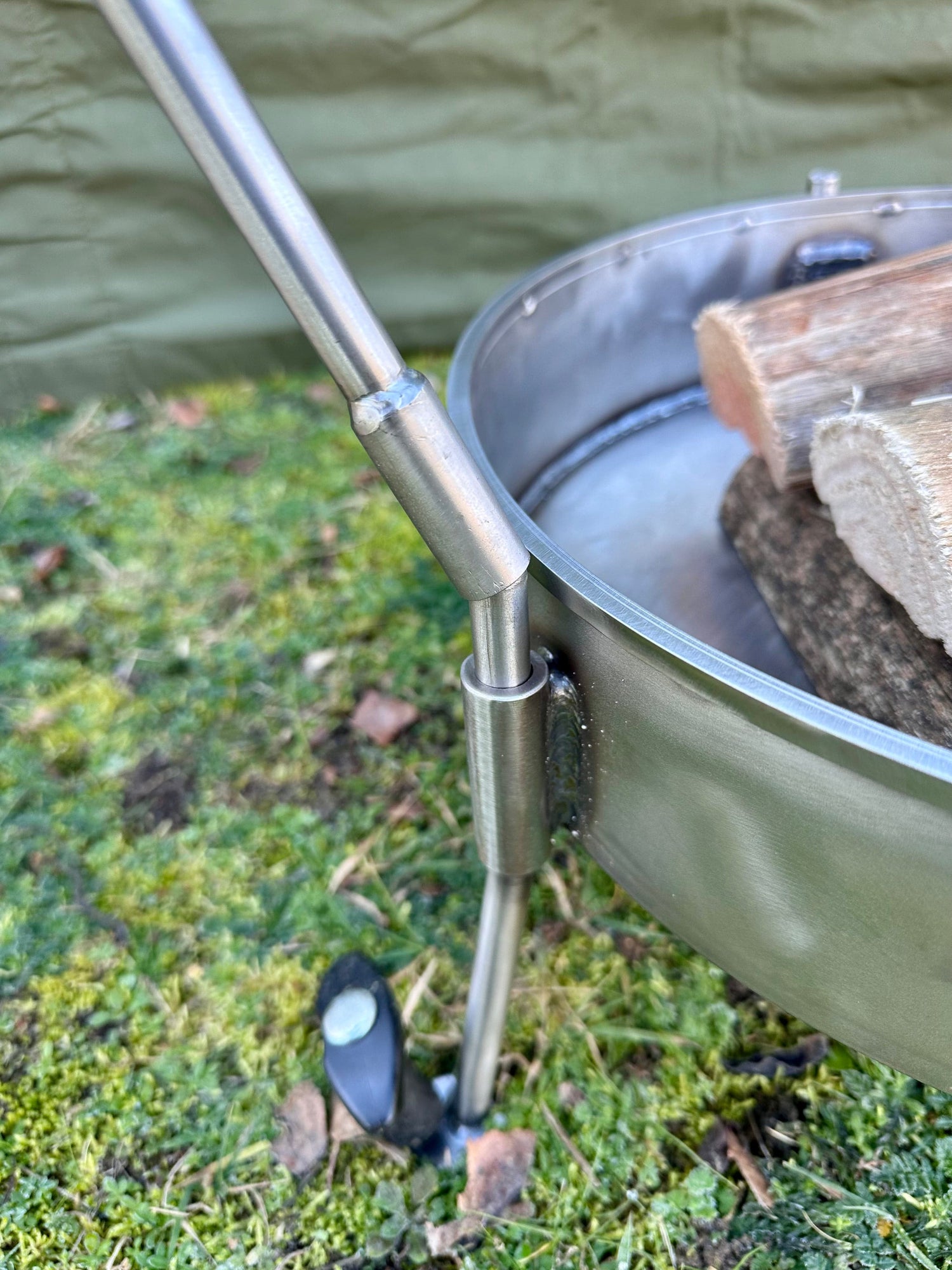 35 Fire Pit & BBQ - Stainless Steel