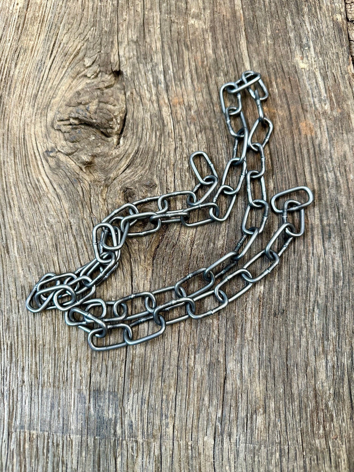 Steel Hooks with self colour steel chains