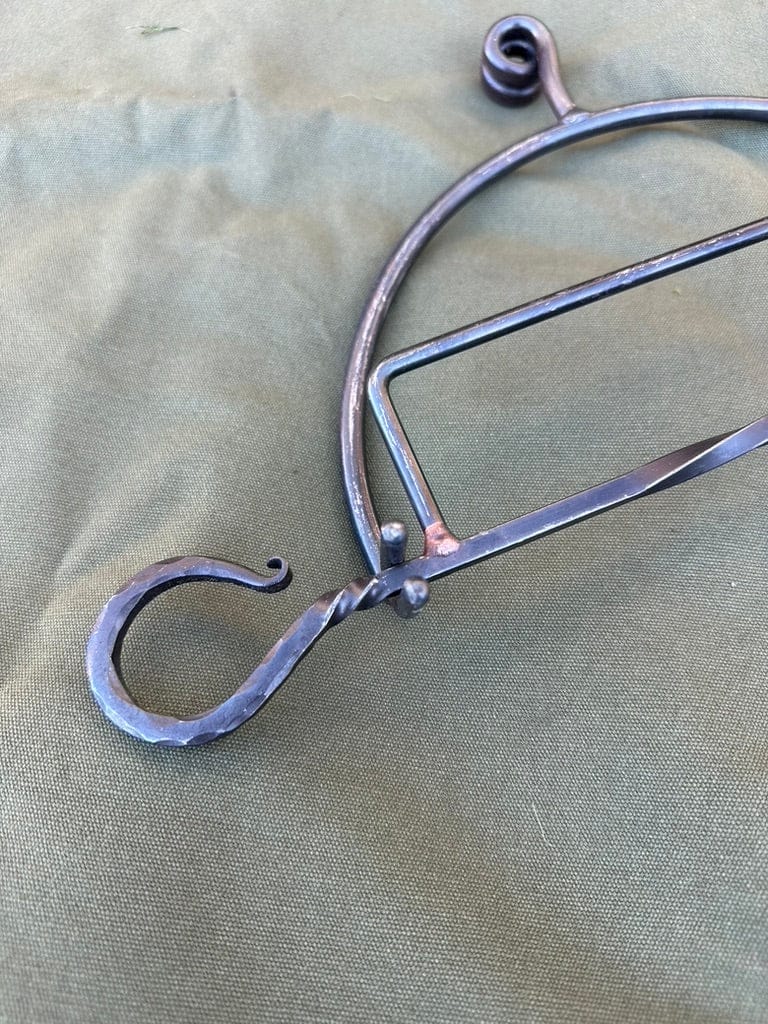 Spit Roast Arm and Holder for Fire Pit 35 Cook Station