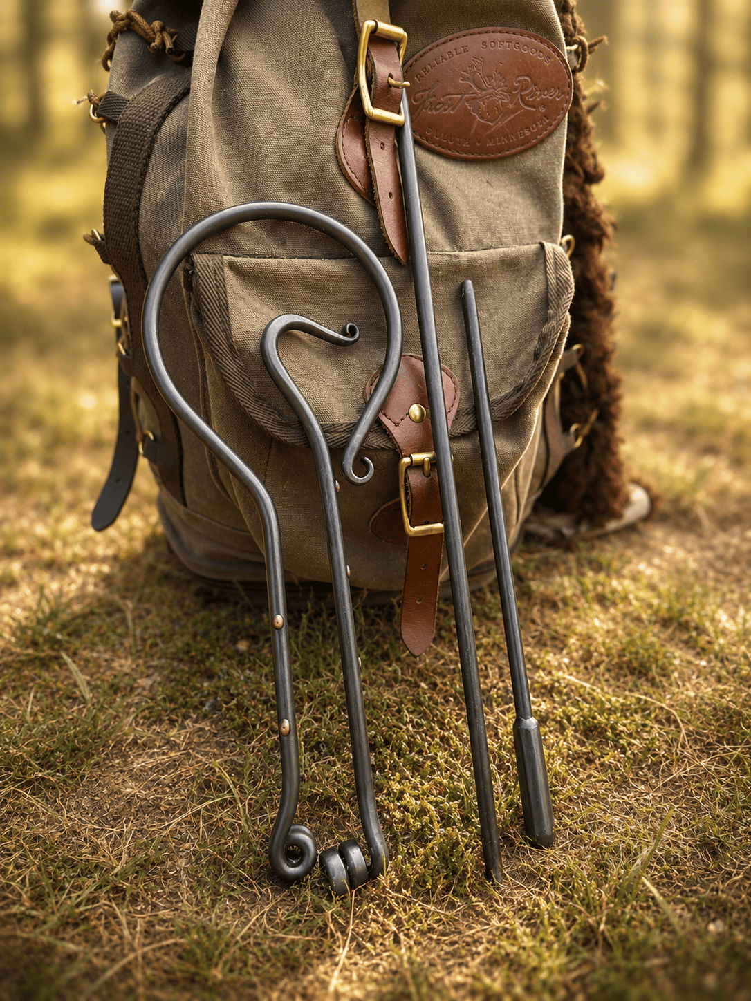 The Original Pan Mini Fire Anchor for Outdoor Cooking