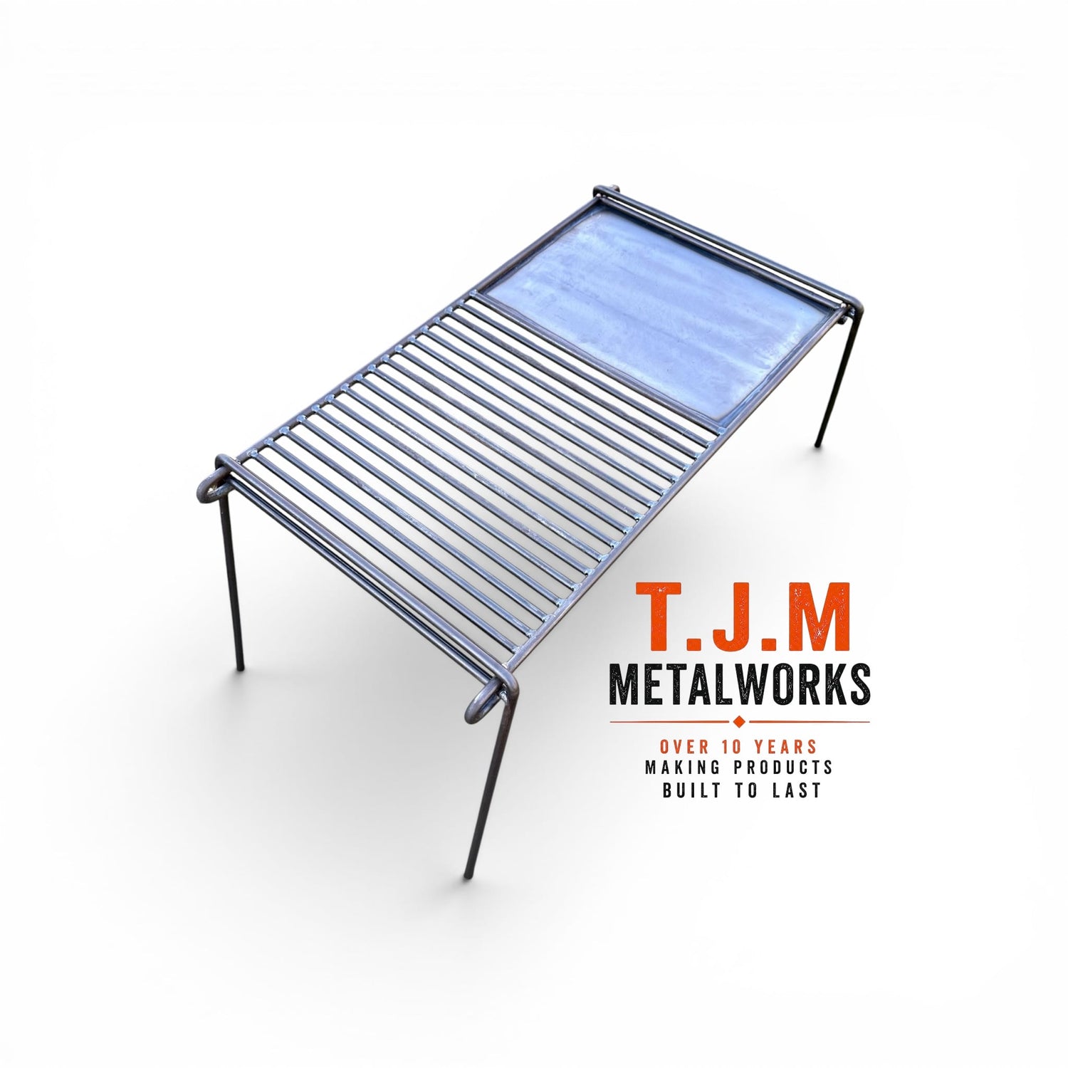 The Base Camp Grill with Skillet Plate ideal for large groups