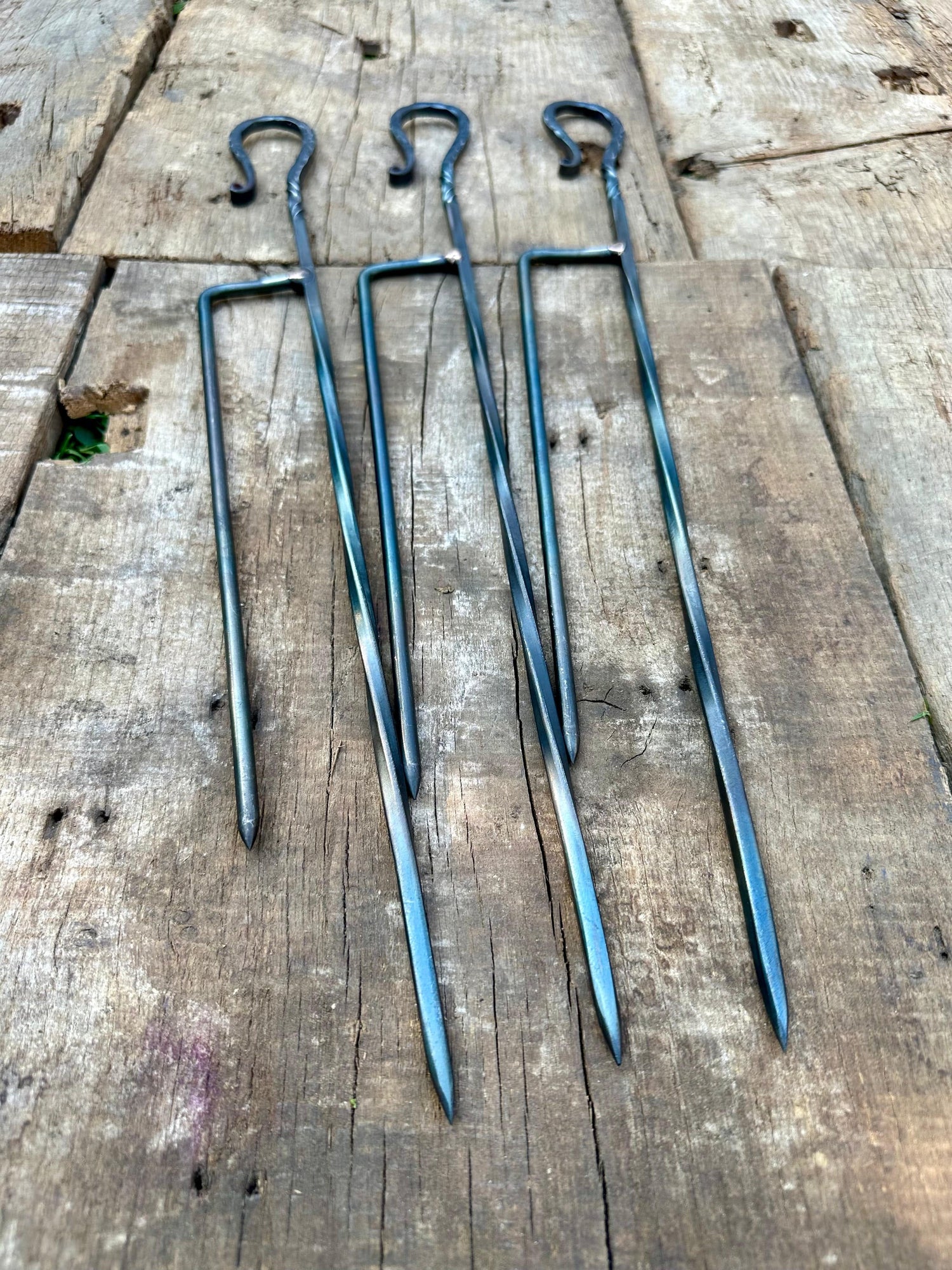 Crafted using traditional techniques from the forge to the anvil, these skewers are an ideal present for the grilling enthusiast in your life