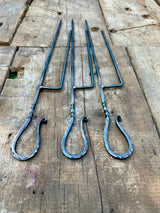Crafted using traditional techniques from the forge to the anvil, these skewers are an ideal present for the grilling enthusiast in your life