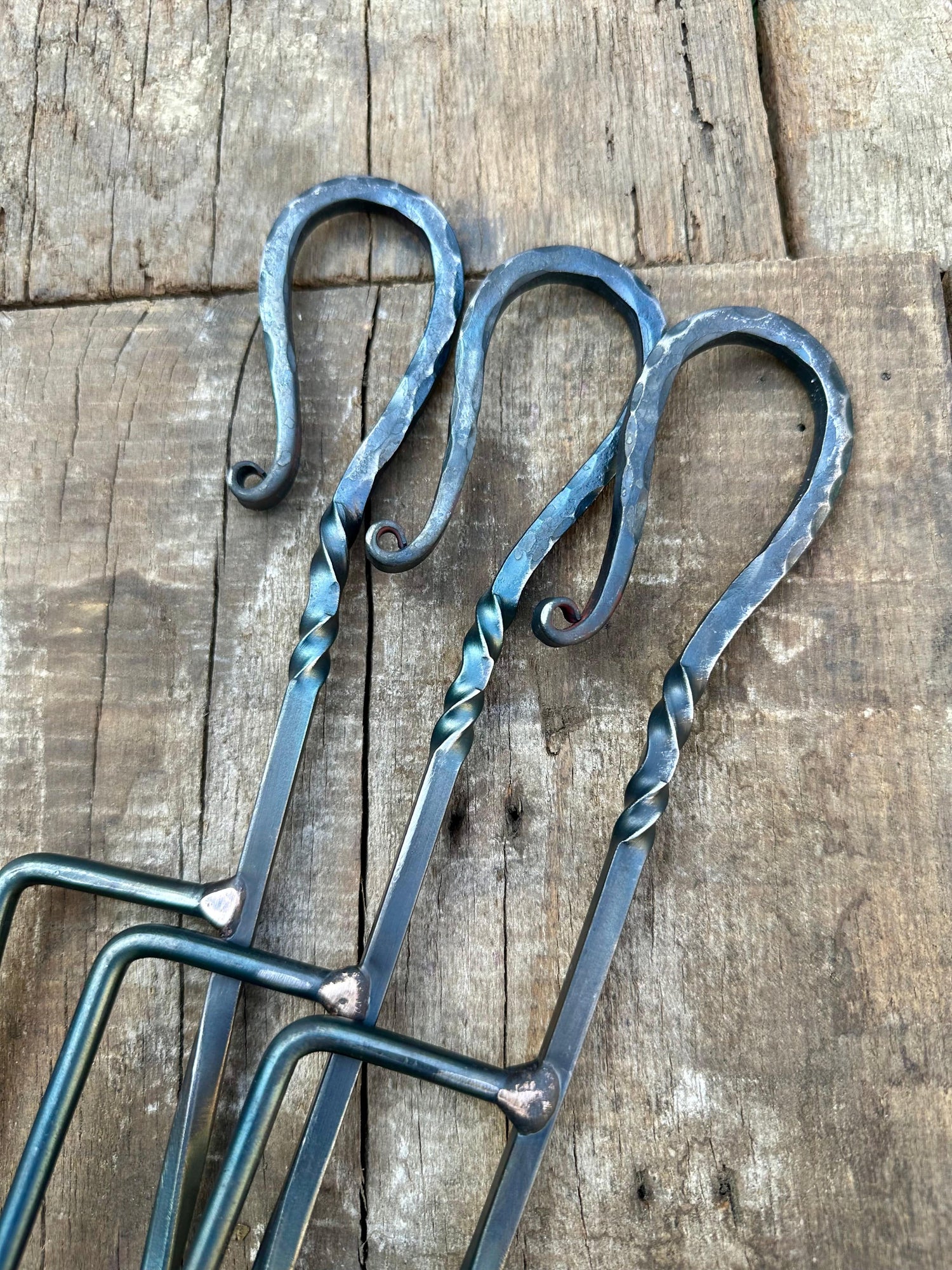 Crafted using traditional techniques from the forge to the anvil, these skewers are an ideal present for the grilling enthusiast in your life