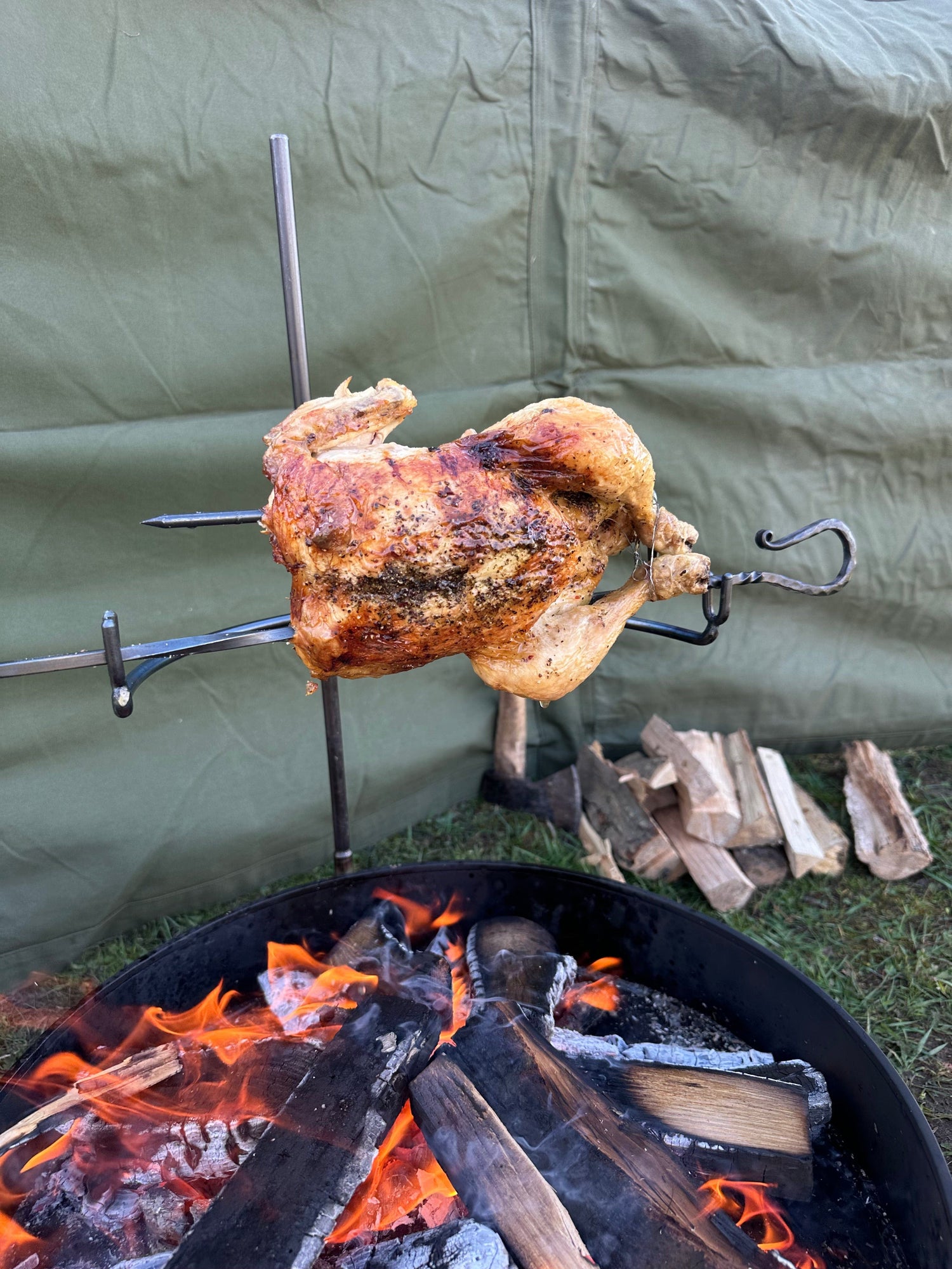Spit Roast for Large Fire Anchors