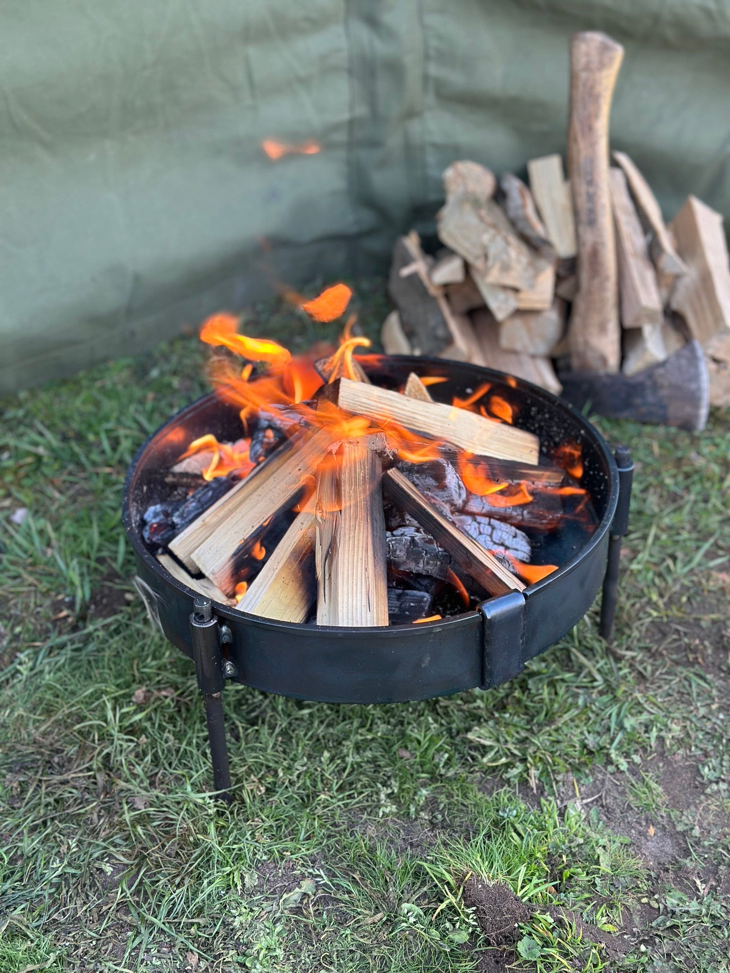 35cm portable fire pit
