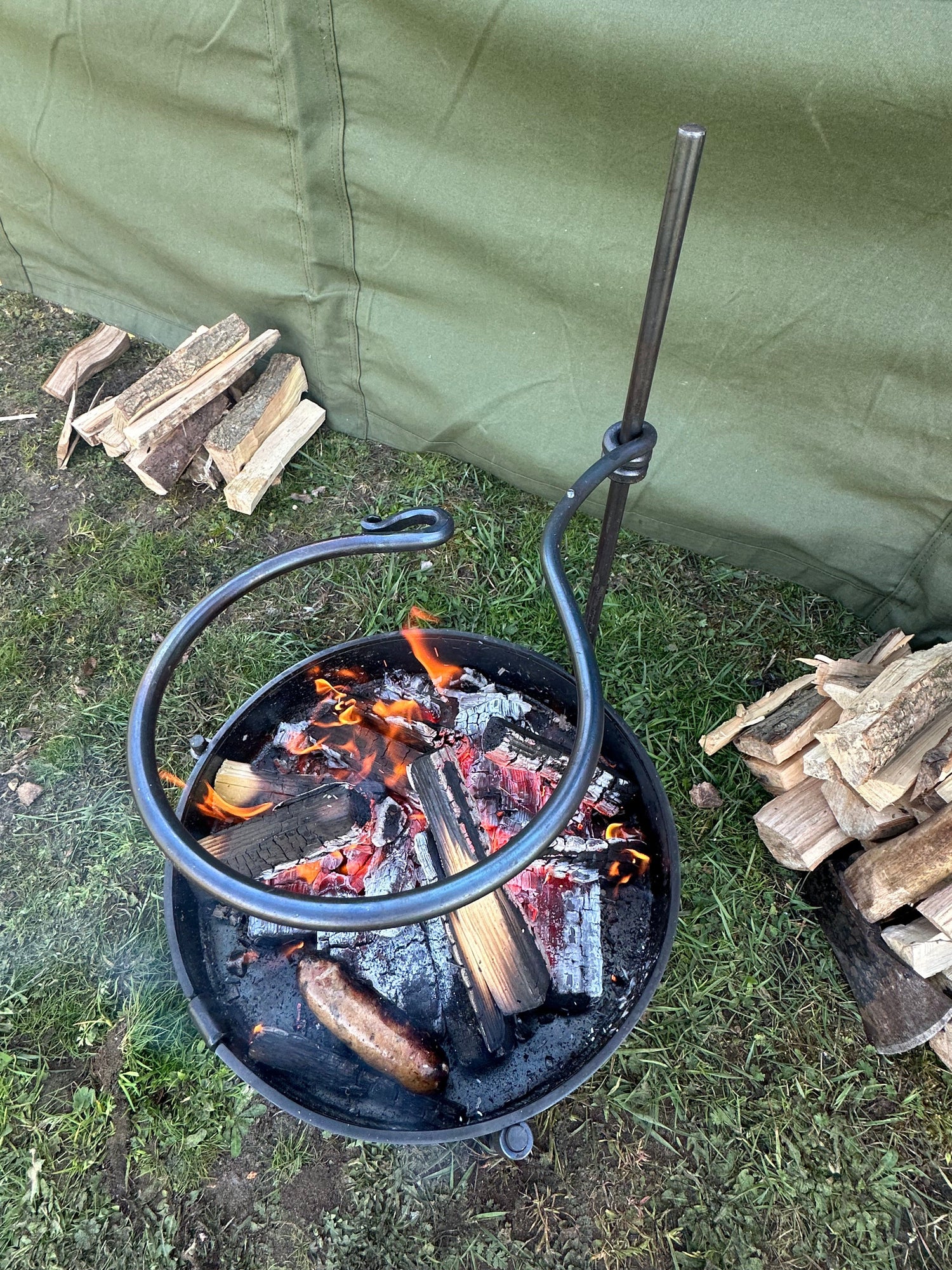 Wok arm for Large Fire Anchors