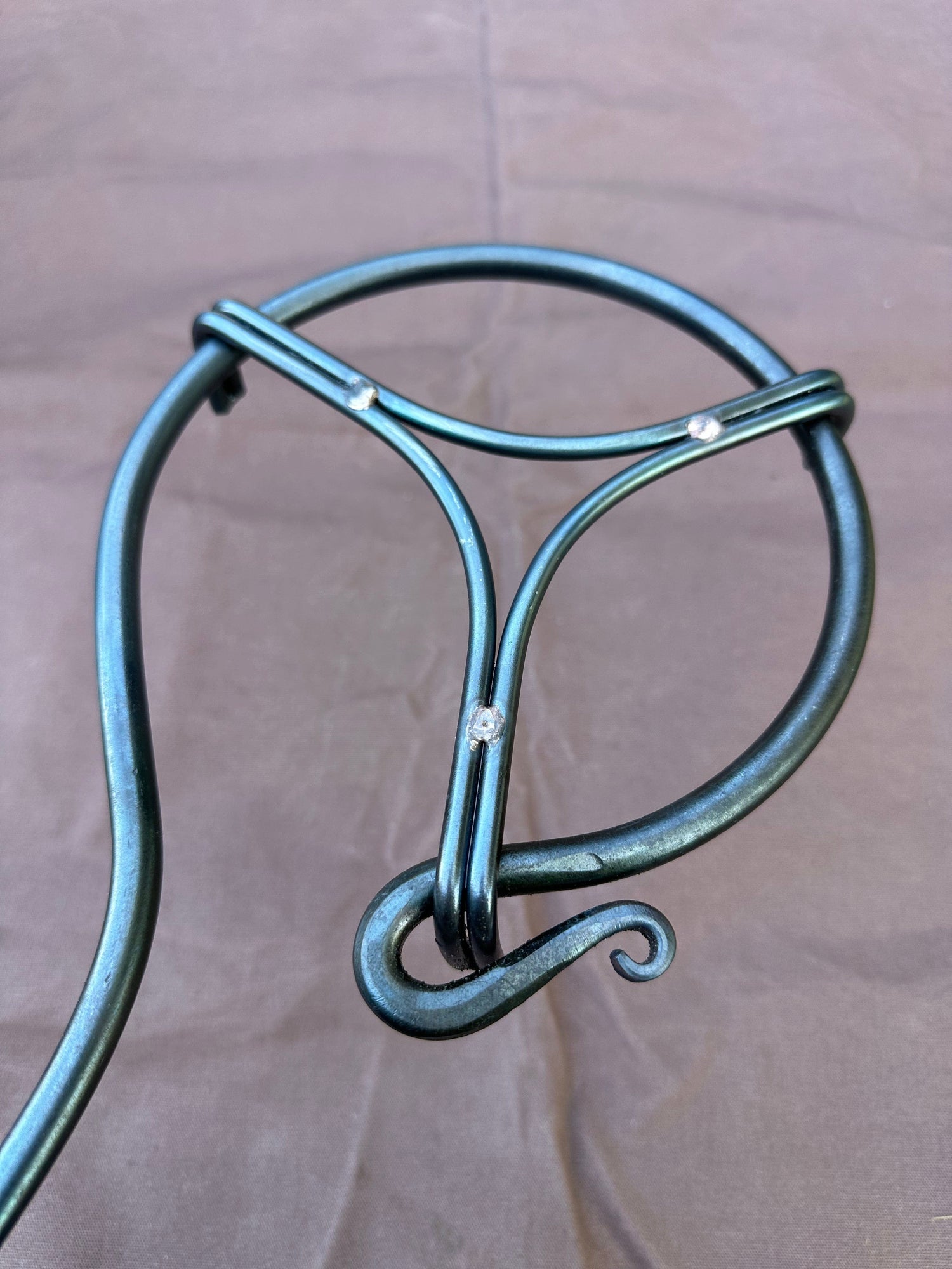 Mild Steel Pan Arm for Large Fire Anchors – Campfire Pan Support (12mm Pole)