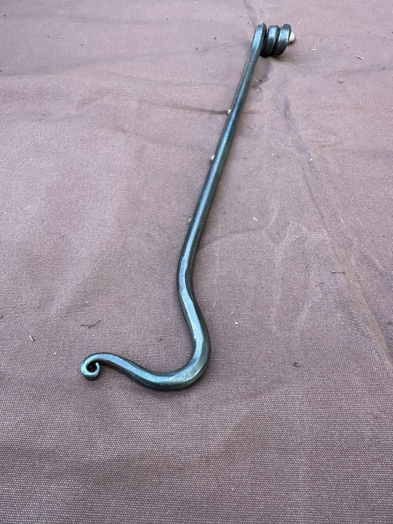 Forged hook arm