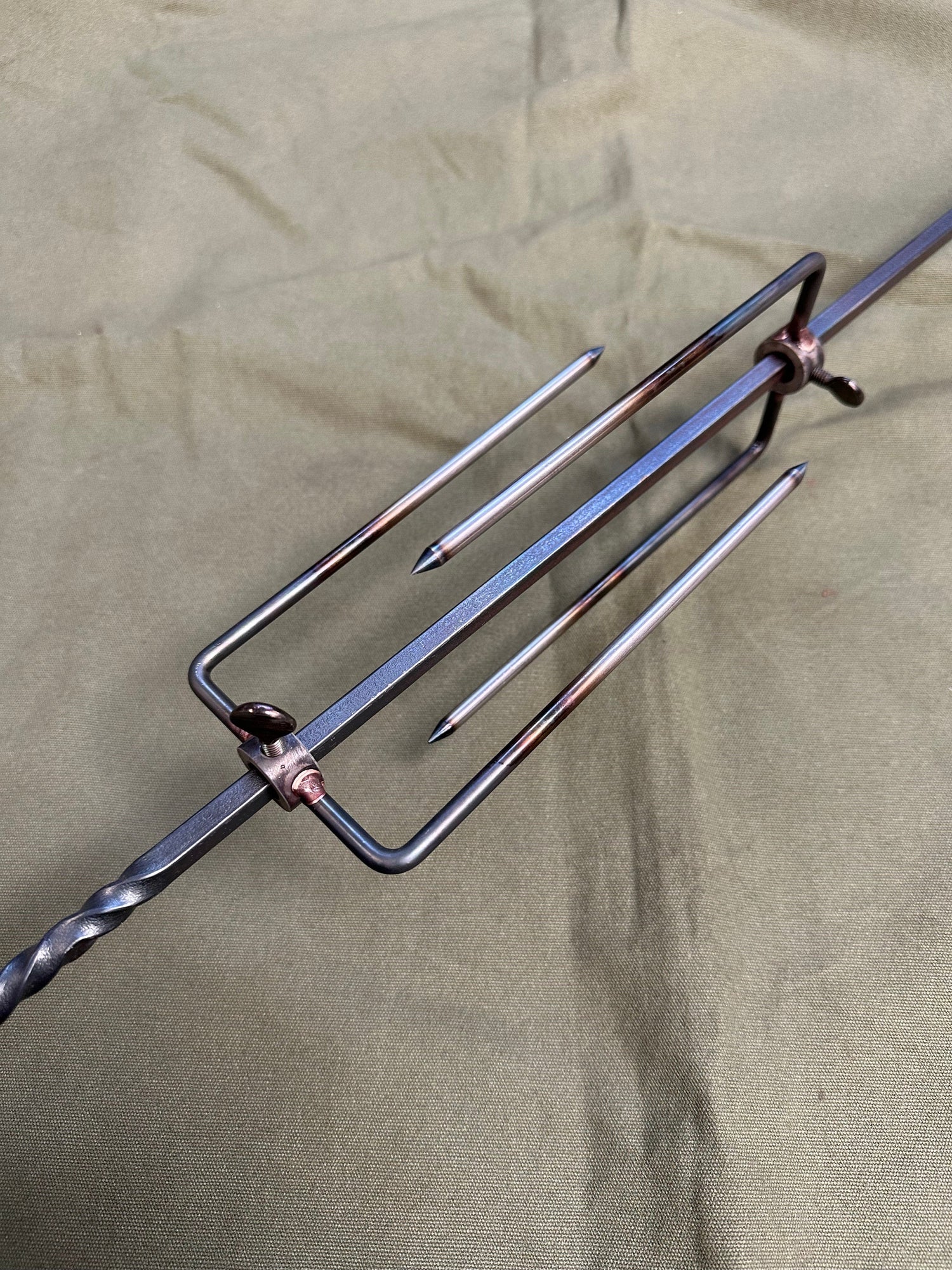 Spit Roast meat spikes 9cm gap