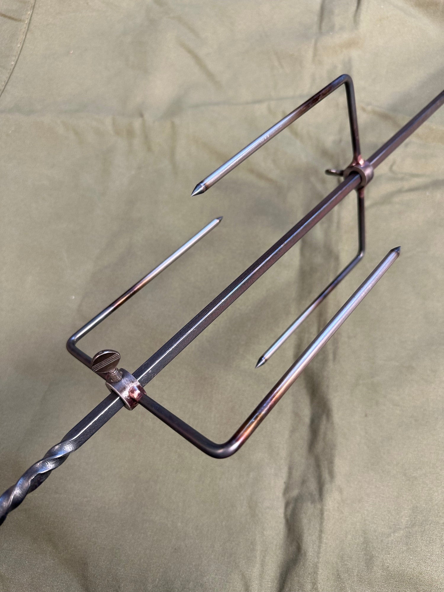 Spit Roast Spikes 16cm Gap