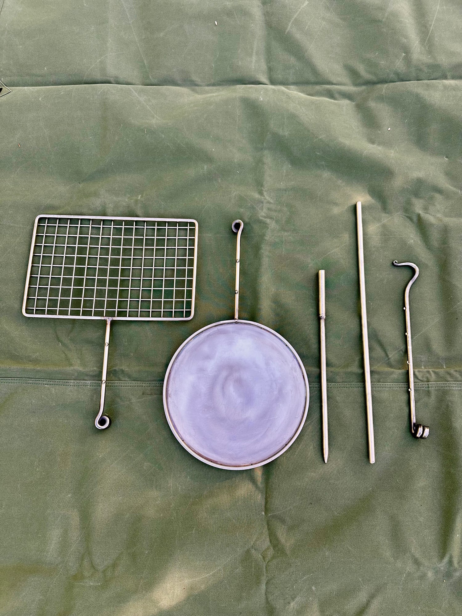 Premium Stainless Steel Fire Anchor – Outdoor Cooking System