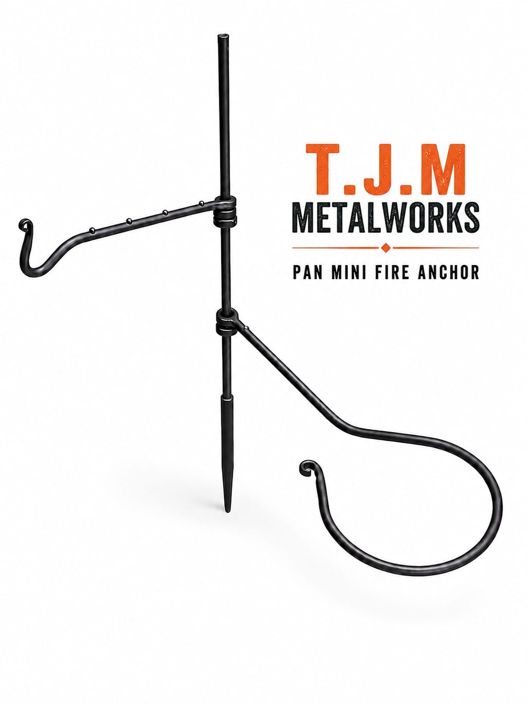 The Original Pan Mini Fire Anchor for Outdoor Cooking