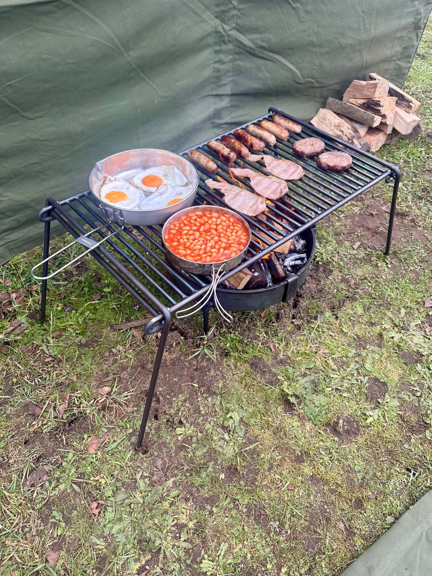 large folding bbq grill ideal for large groups