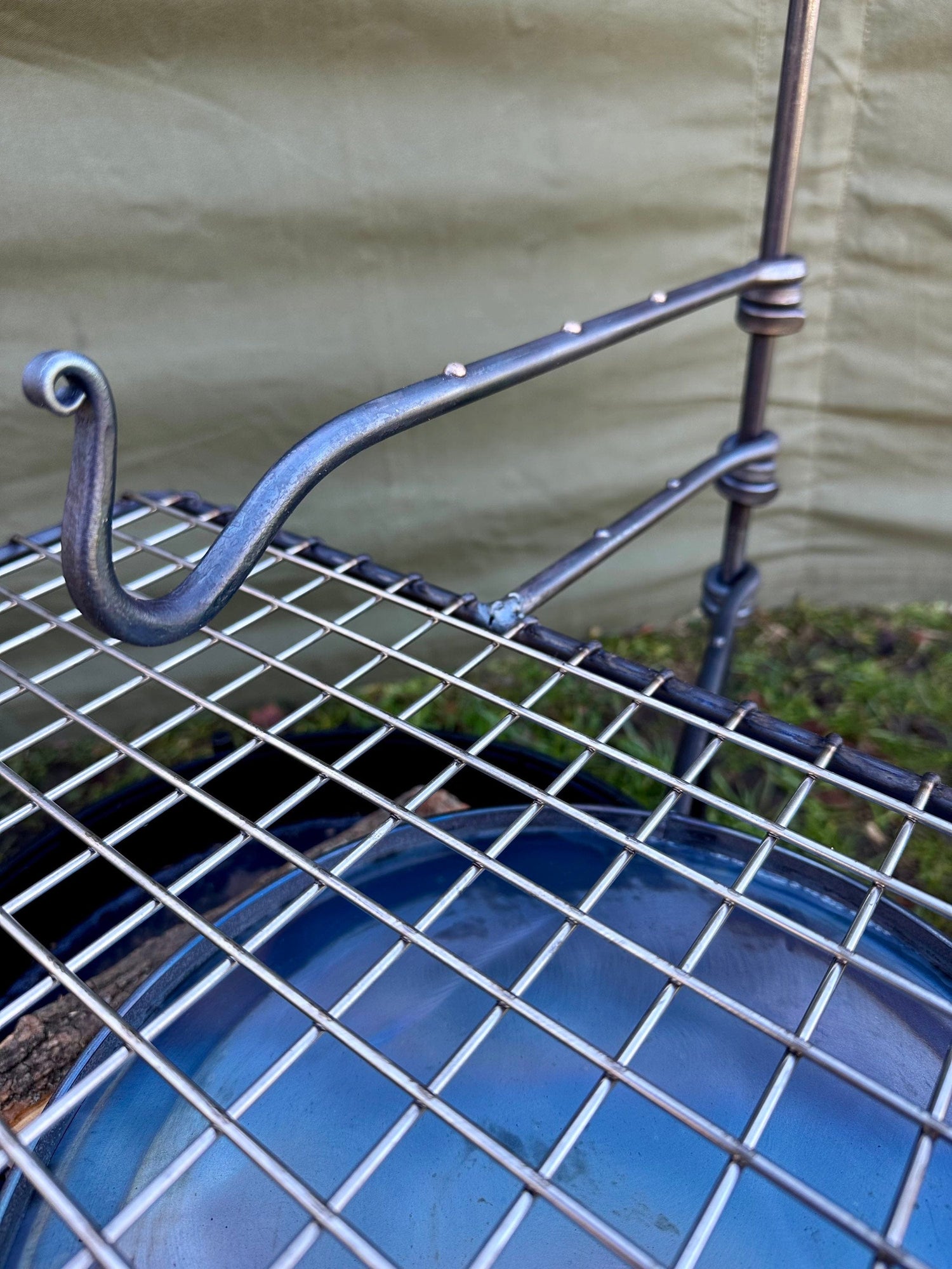 Forged hook arm