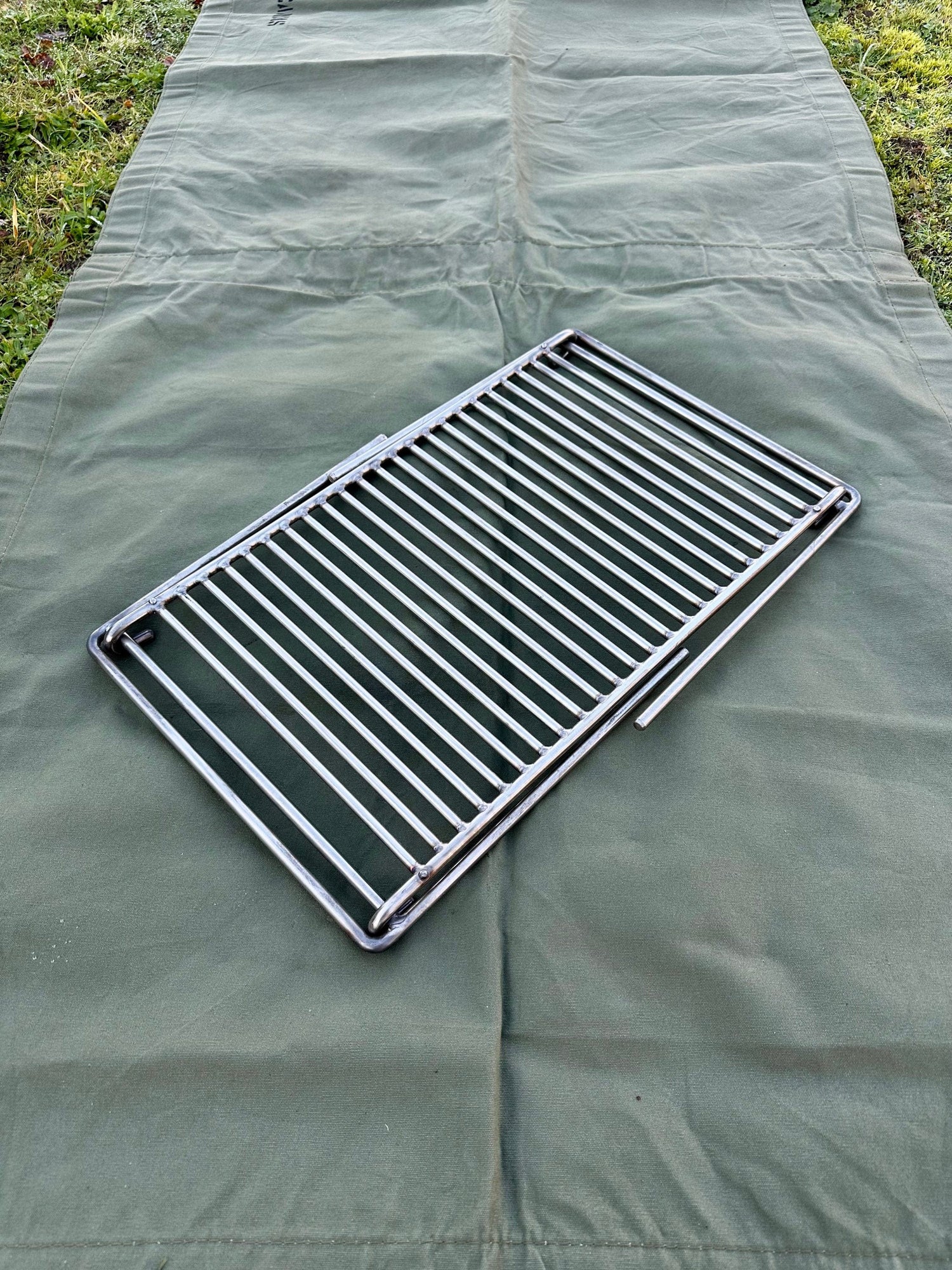 stainless steel bbq camping grill