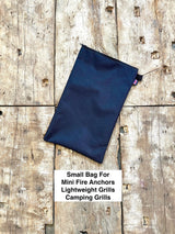 Bag for Mini Fire Anchors, Backpack Grill & Camping Grill