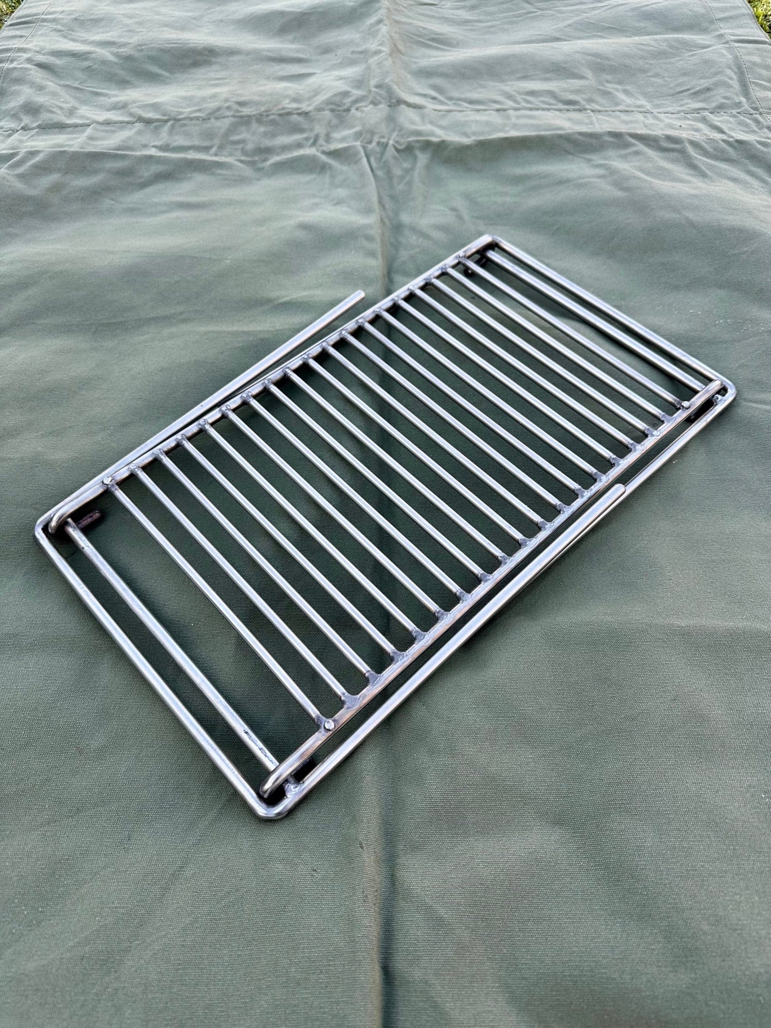 Stainless Steel Camping Grill for Bushcraft and Overland