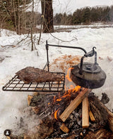 First Edition Grill Mini Fire Anchor - Cook Swing Arm - Bushcraft Cooking Gear