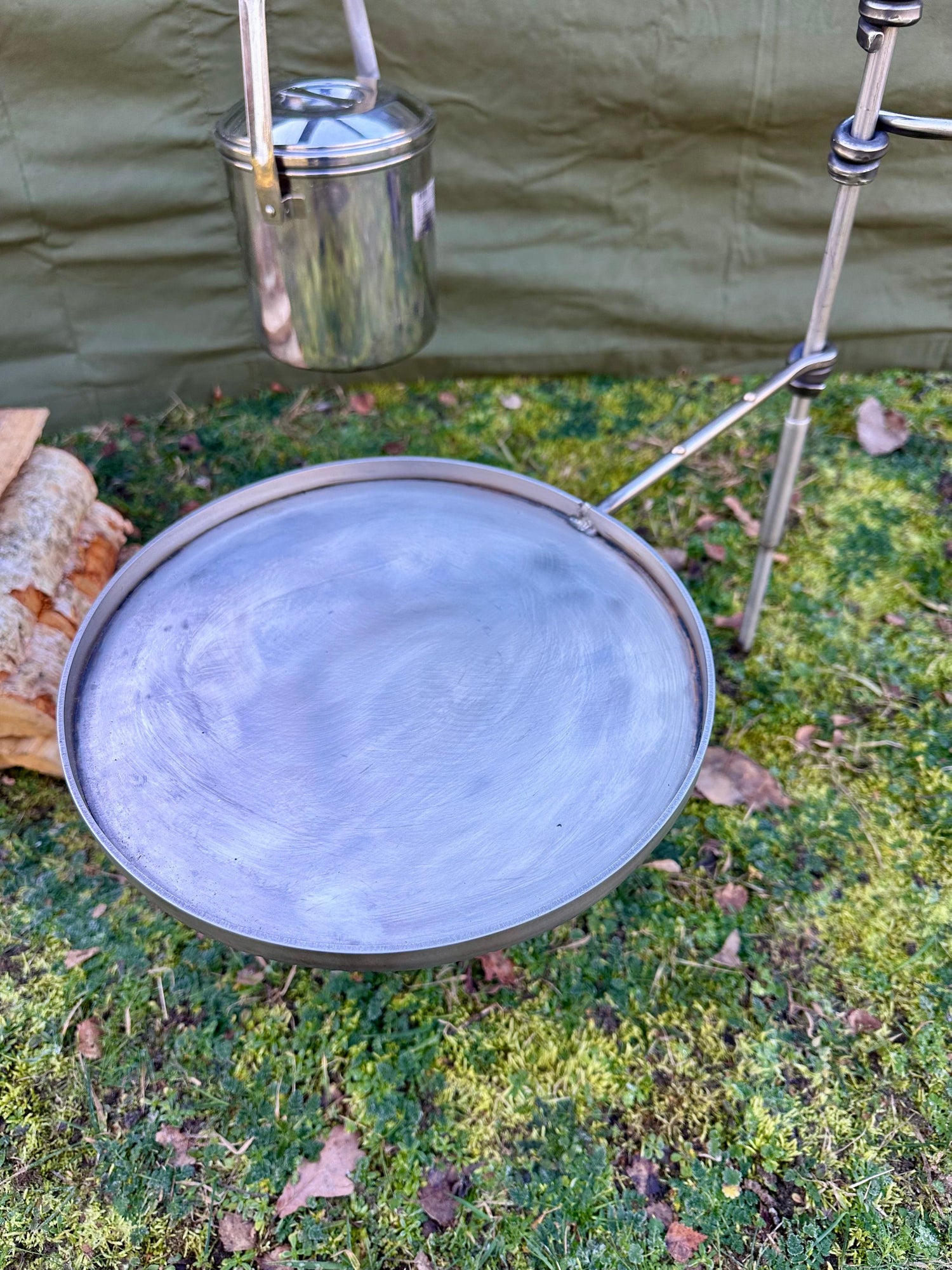 Stainless steel Fire Anchor for Outdoor Cooking