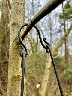 The Pocket Fire Anchor is small enough and very lightweight to always have with you. This is simply a multi hook that can be used for various purposes