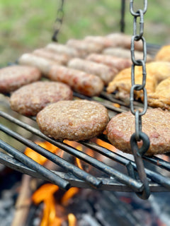 BBQ hanging grill for tripods