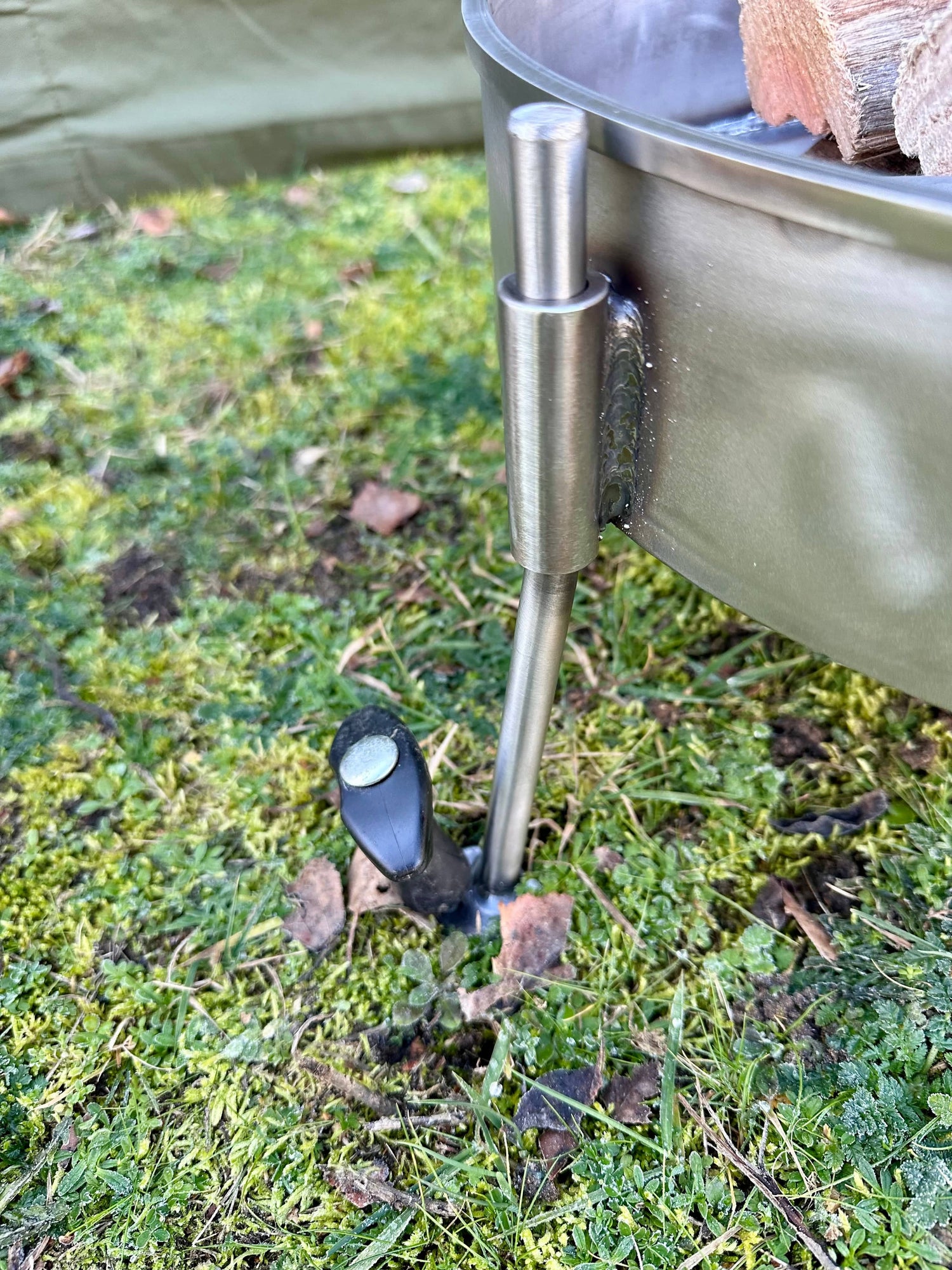 NEW Stainless Steel 35 Cook Station, Fire Pit & BBQ