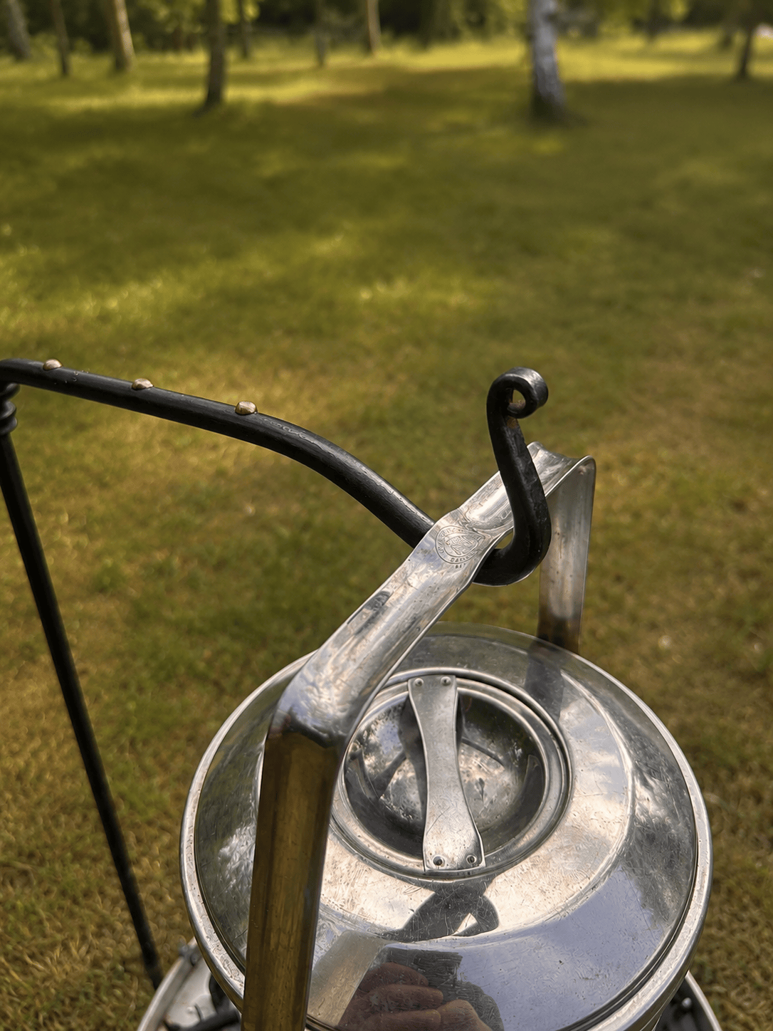 The Original Pan Mini Fire Anchor for Outdoor Cooking