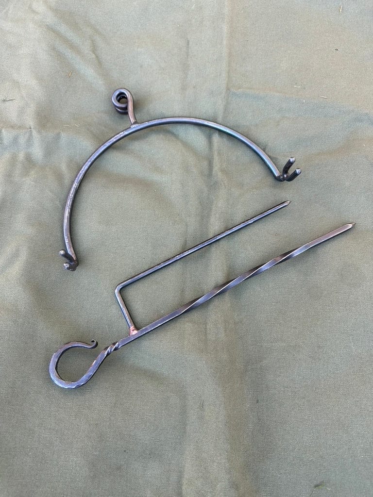 Spit Roast Arm and Holder for Fire Pit 35 Cook Station