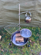 NEW Stainless Steel 35 Cook Station, Fire Pit & BBQ