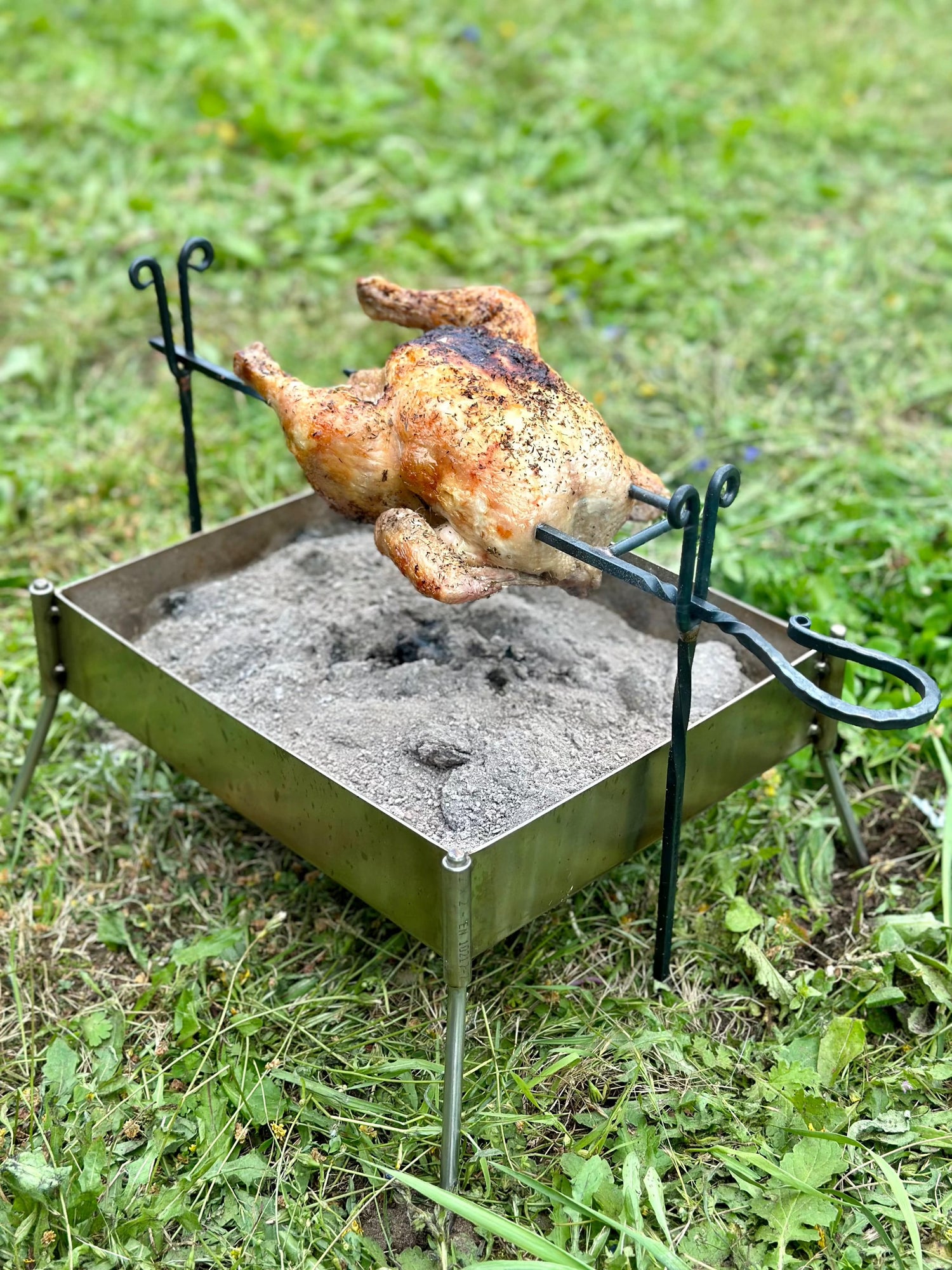 Grill Mini Rotisserie Spit Charcoal Roaster Jumbuck Rondo Mini