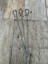 Stainless-Steel Round Bar Meat Skewers - BBQ - Grill