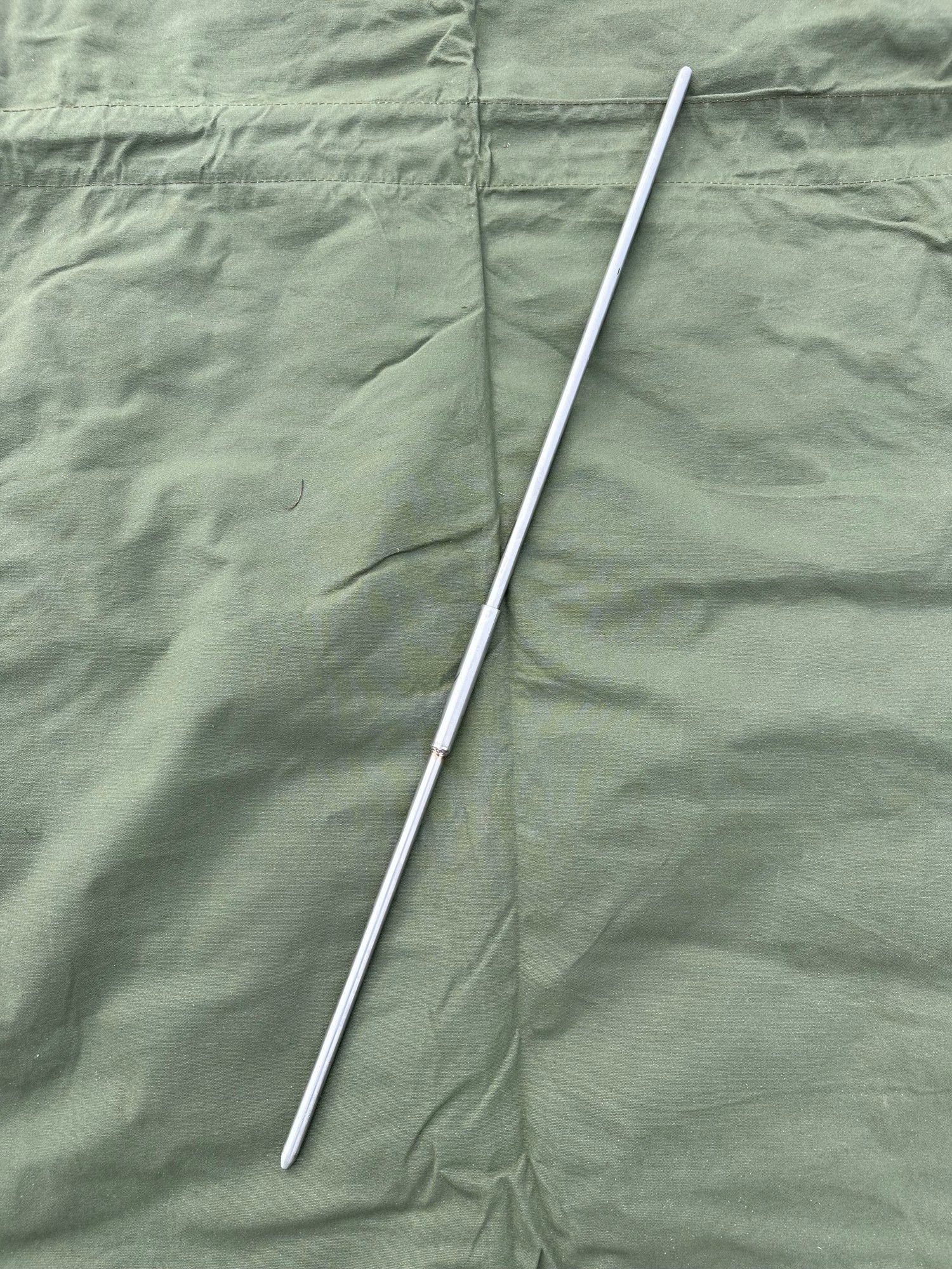 Premium Stainless Steel Fire Anchor with Swing Arm – Campfire Cooking Setup