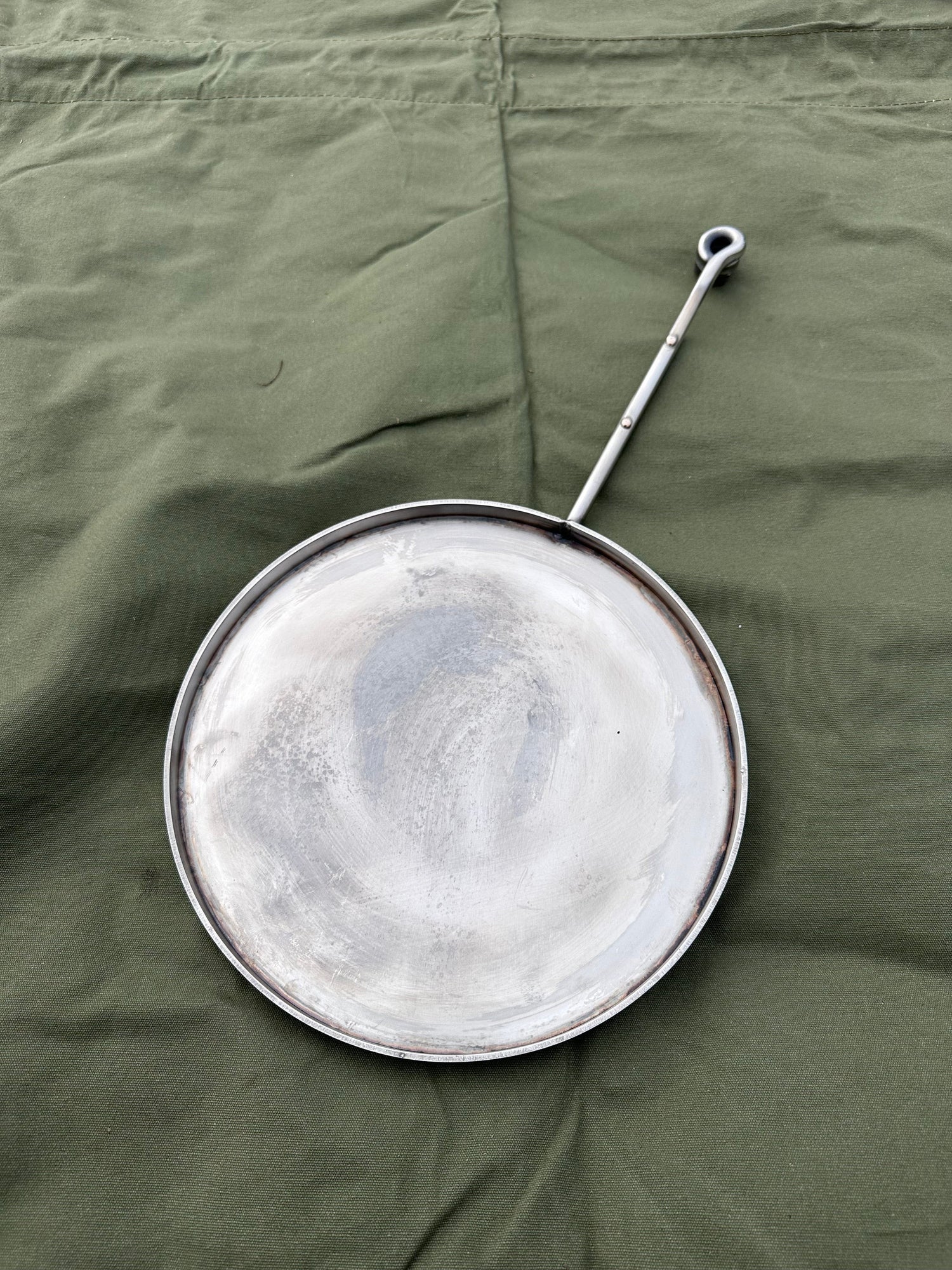 Premium Stainless Steel Skillet Arm for Large Fire Anchors (12mm Pole)