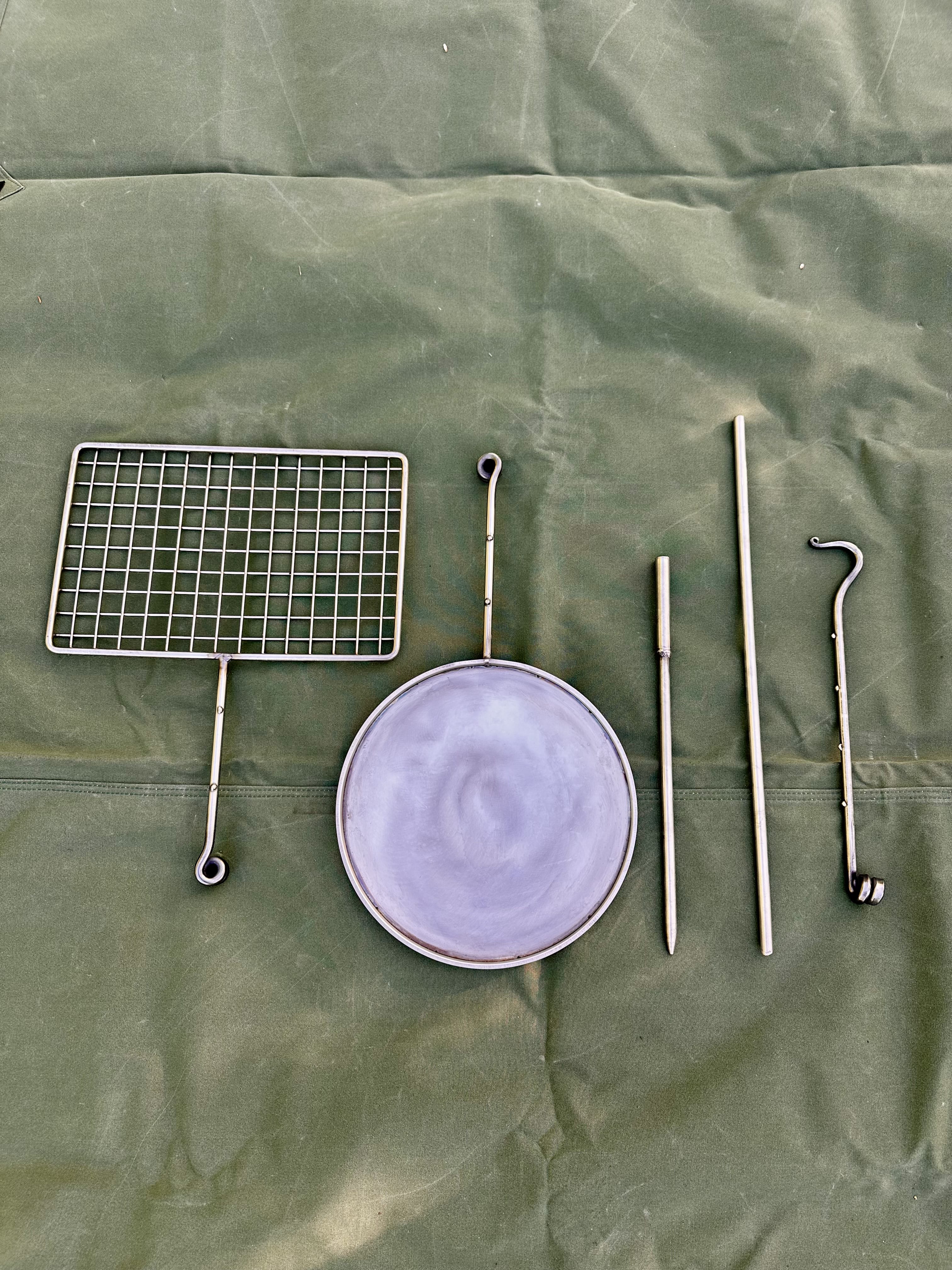Fire Anchors | Campfire Cooking Stands for Bushcraft & Outdoor