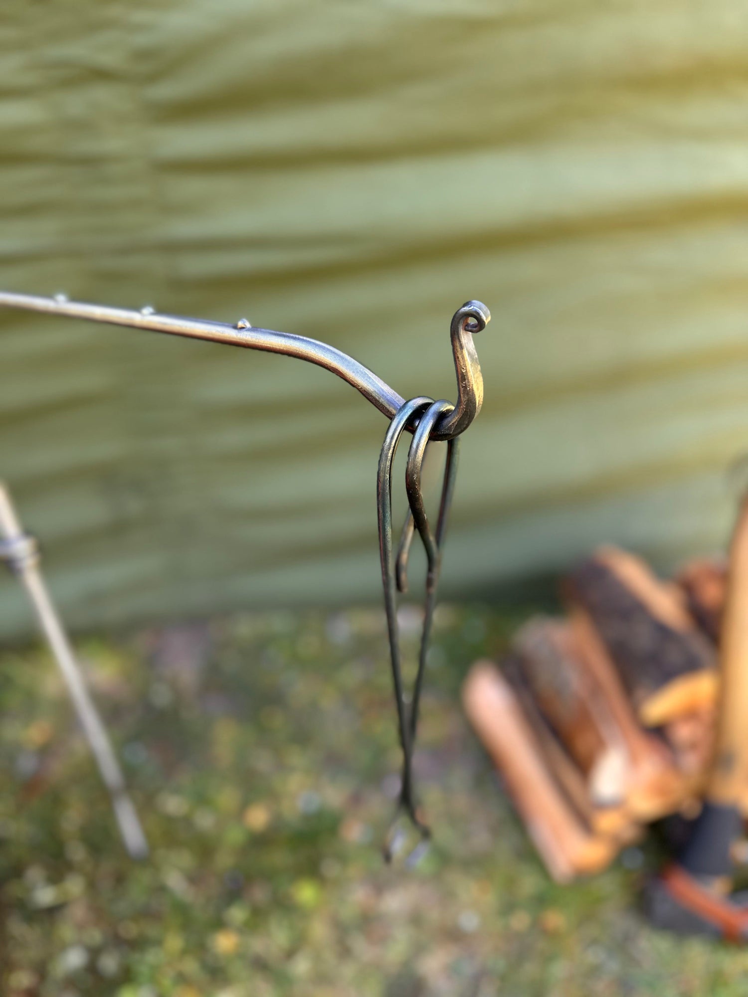 Premium Stainless Steel Fire Anchor – Outdoor Cooking System