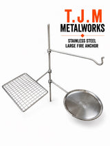 Premium Stainless Steel Fire Anchor – Outdoor Cooking System