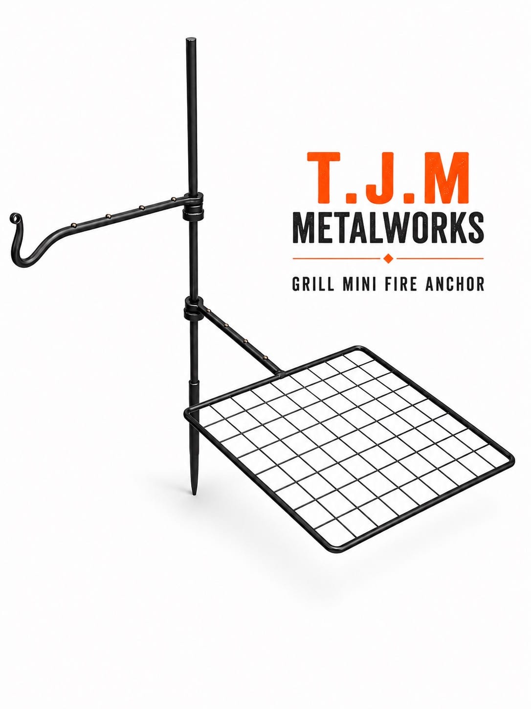 The Original Grill Mini Fire Anchor. Outdoor Cooking, Bushcraft, Camping.