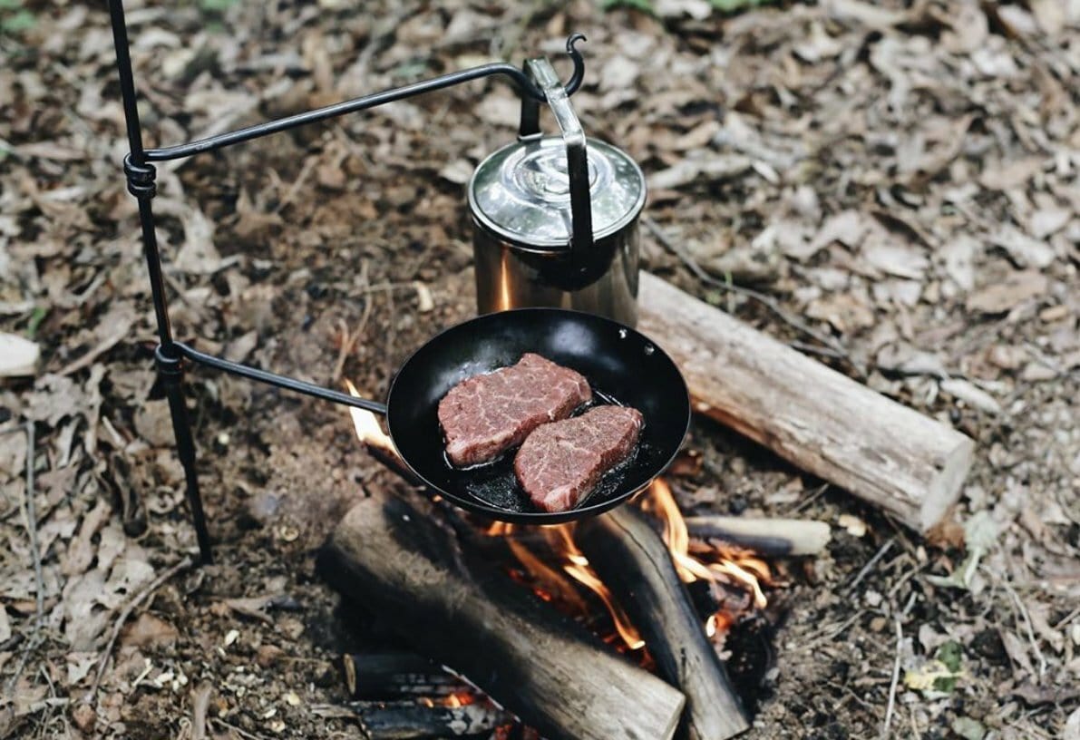 T.J.M Metalworks The Original Pan Mini Fire Anchor. Outdoor